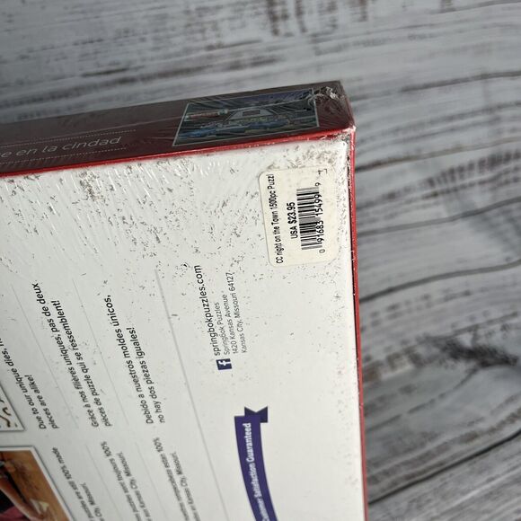 COCA COLA Night On The Town by Springbok 1500 Piece Jigsaw Puzzle  SEALED NEW - Picture 9 of 11